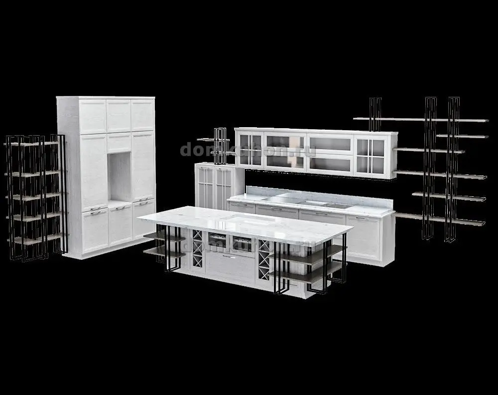 Кухня с островом - Альбина 5